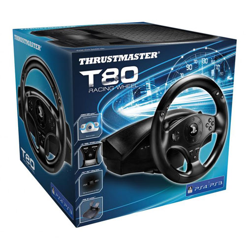 PS4/PS3 트러스트 마스터 T80 레이싱휠  공식 라이센스 제품