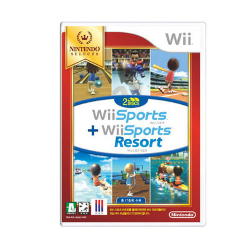 Wii 닌텐도 스포츠 + 스포츠 리조트 합본
