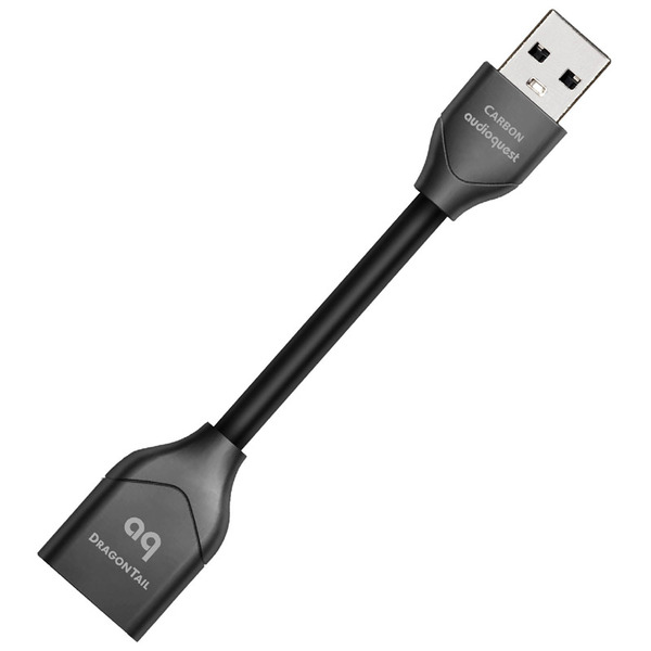 AUDIOQUEST 오디오퀘스트 Dragontail 드래곤테일 USB extender 연장 케이블 블랙 정품
