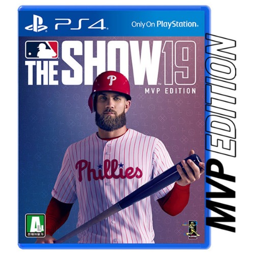 PS4 MLB THE SHOW 19 MVP 에디션