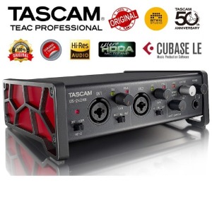 TASCAM US22 HR 타스캠 오디오인터페이스 홈레코딩 US2x2HR